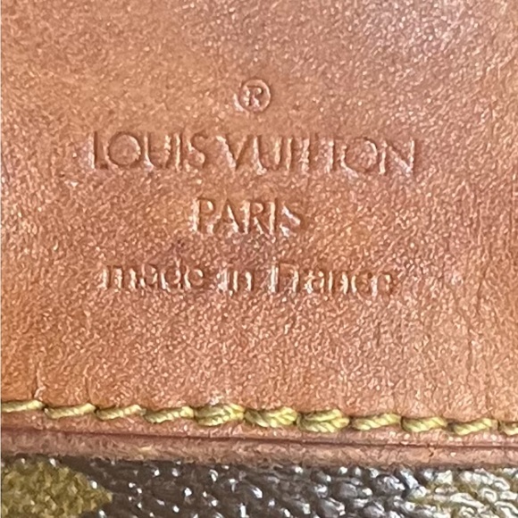 Louis Vuitton vintage Montsouris backpack western style with tassels - Picture 7 of 9